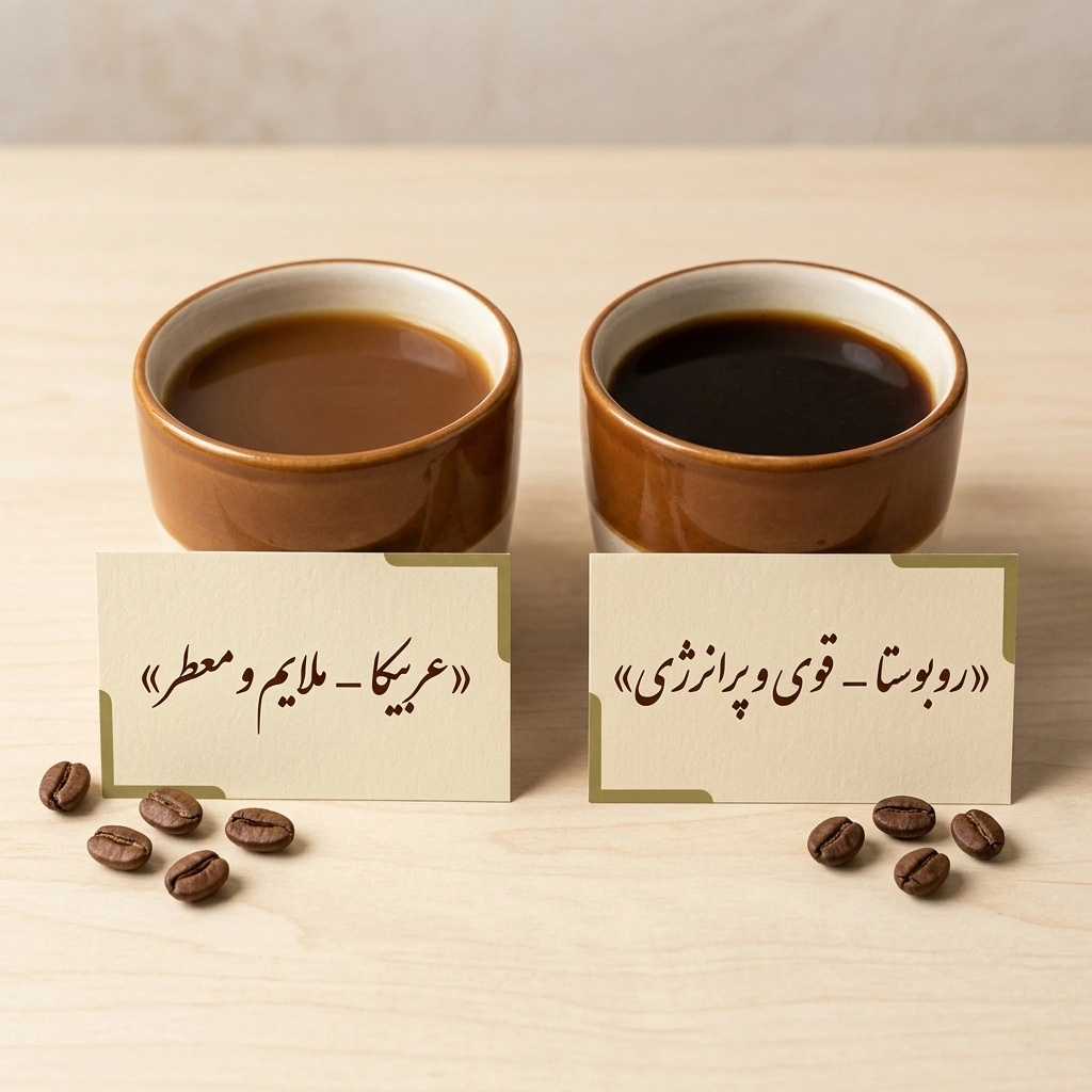 انواع قهوه عربیکا و روبوستا