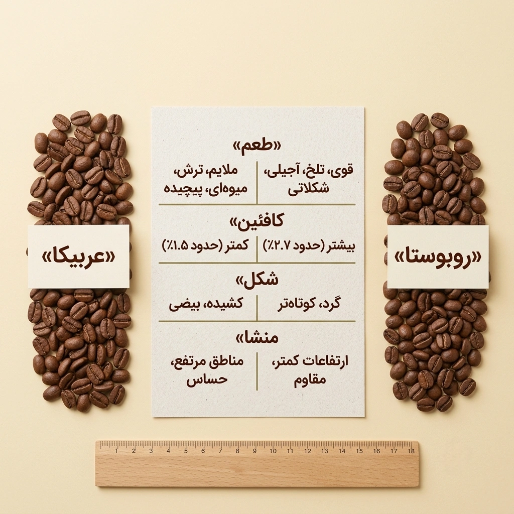 مقایسه عربیکا و روبوستا