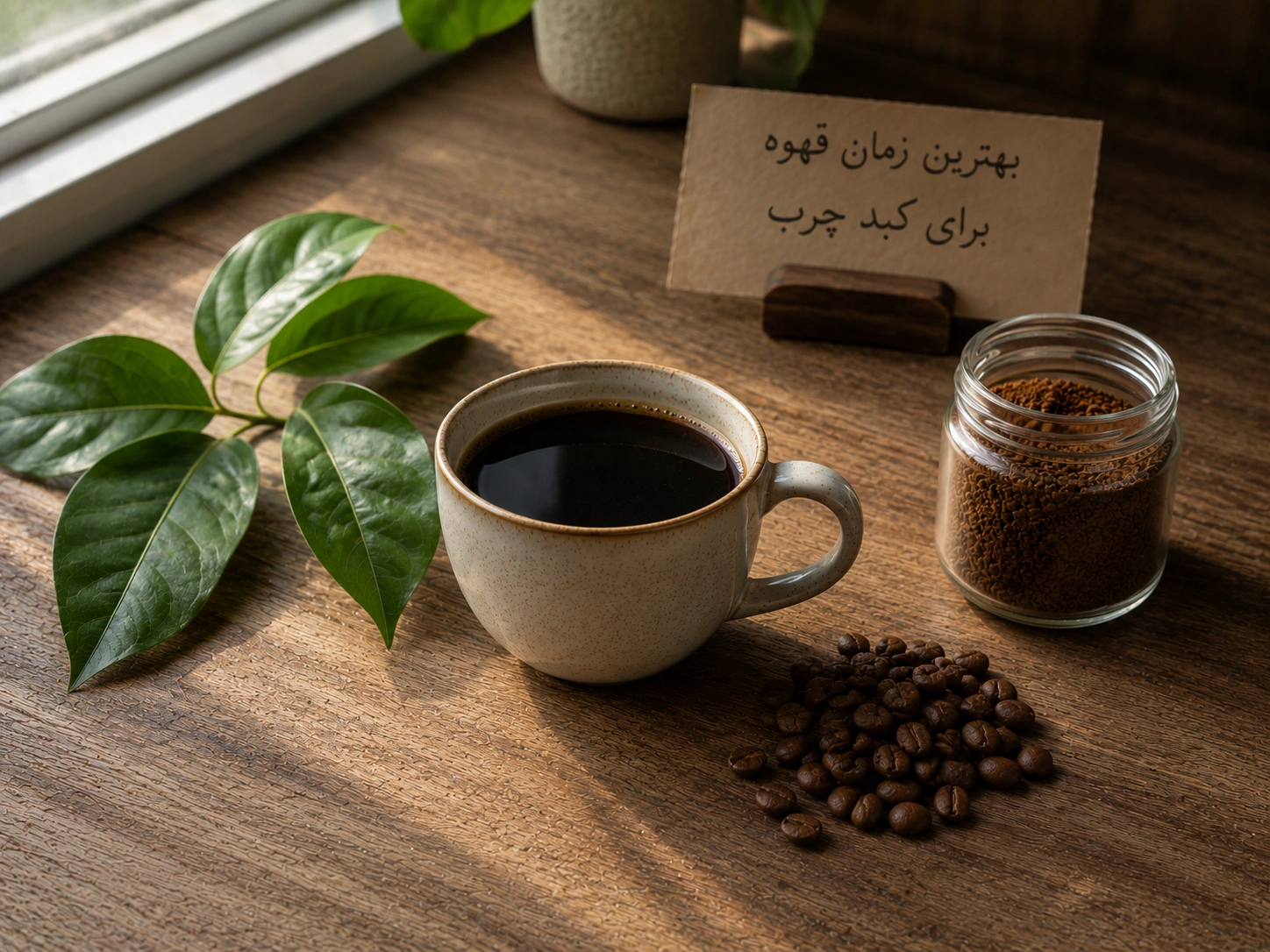بهترین زمان خوردن قهوه برای کبد چرب