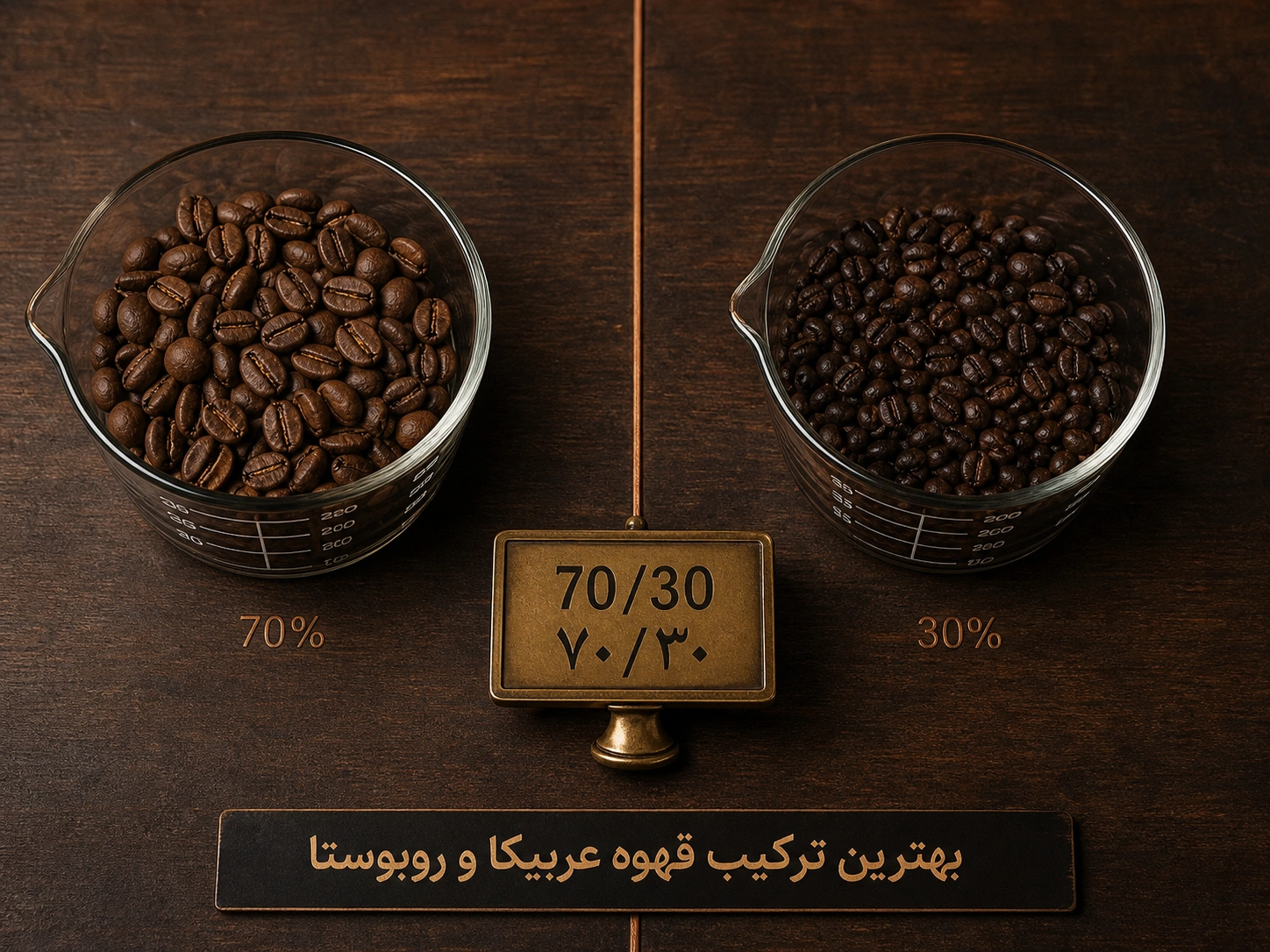 بهترین ترکیب قهوه عربیکا و روبوستا