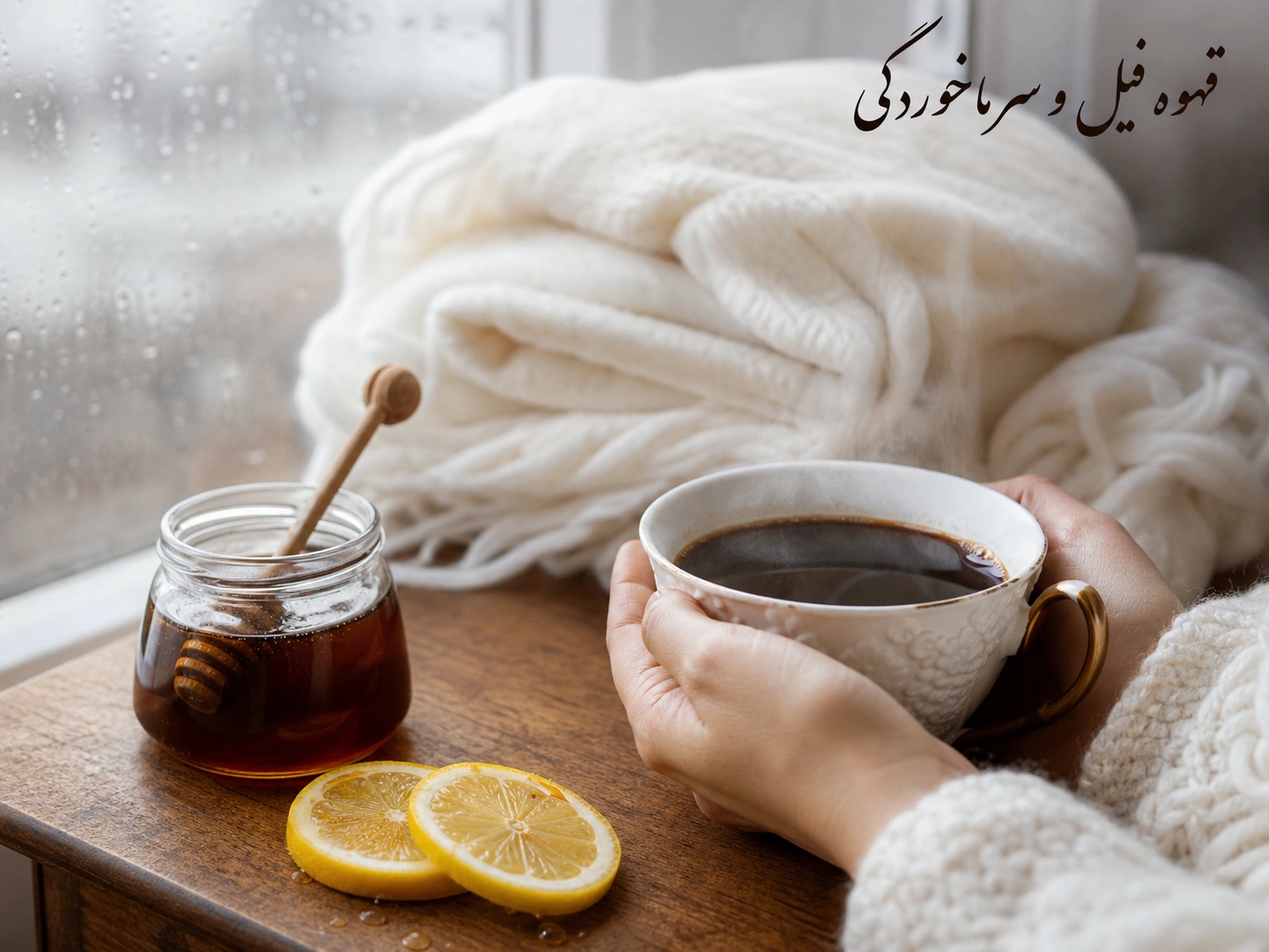 قهوه عاج سیاه با عسل و لیمو در دوران سرماخوردگی — اسیدیته پایین‌تر قهوه فیل مزیت دارد
